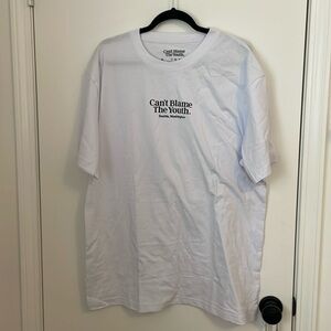 Can’t Blame The Youth White T-shirt